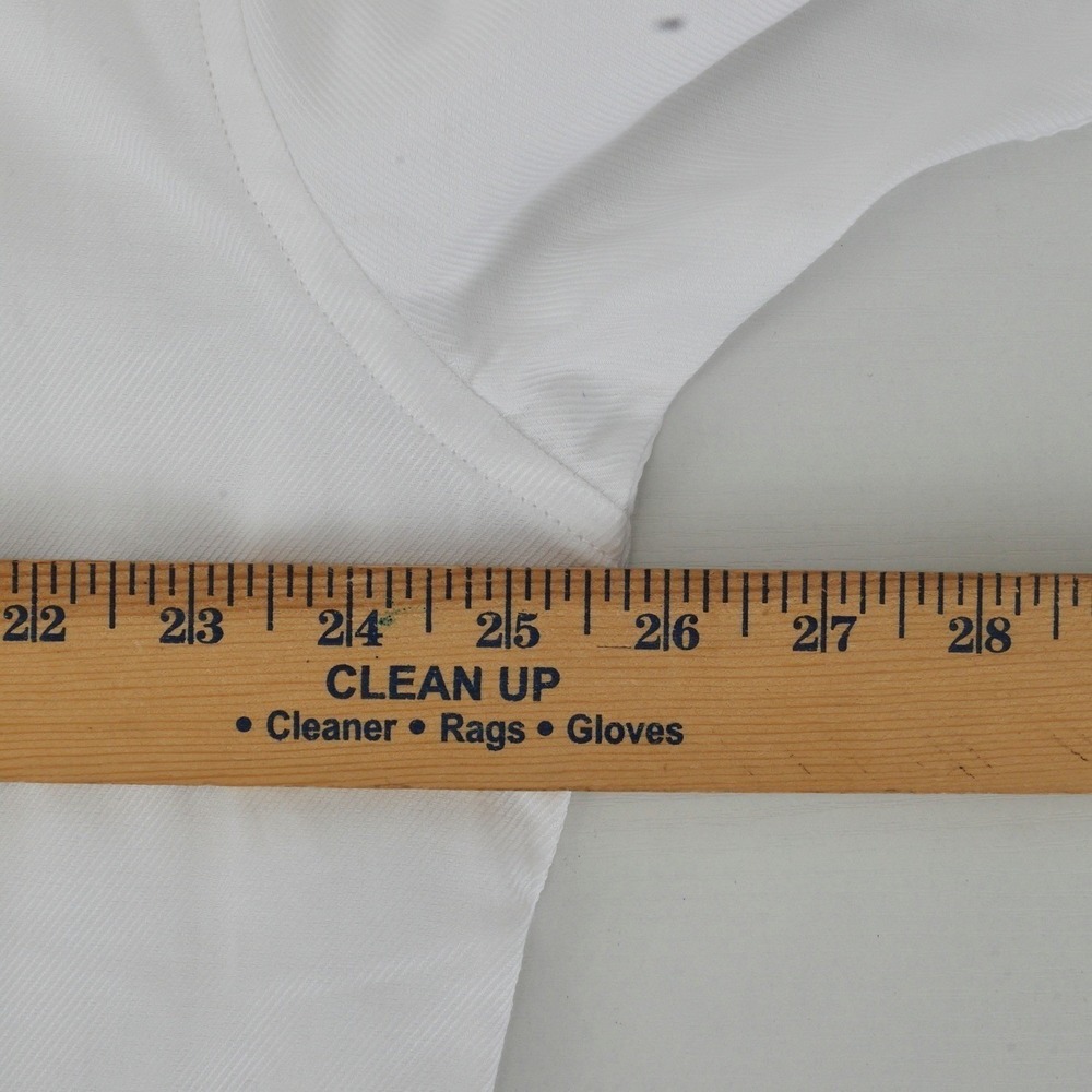 Stacy Adams Modern Fit White Dress Shirt 18 1/2 Neck 36 37 Sleeve 2XL READ - Picture 11 of 16